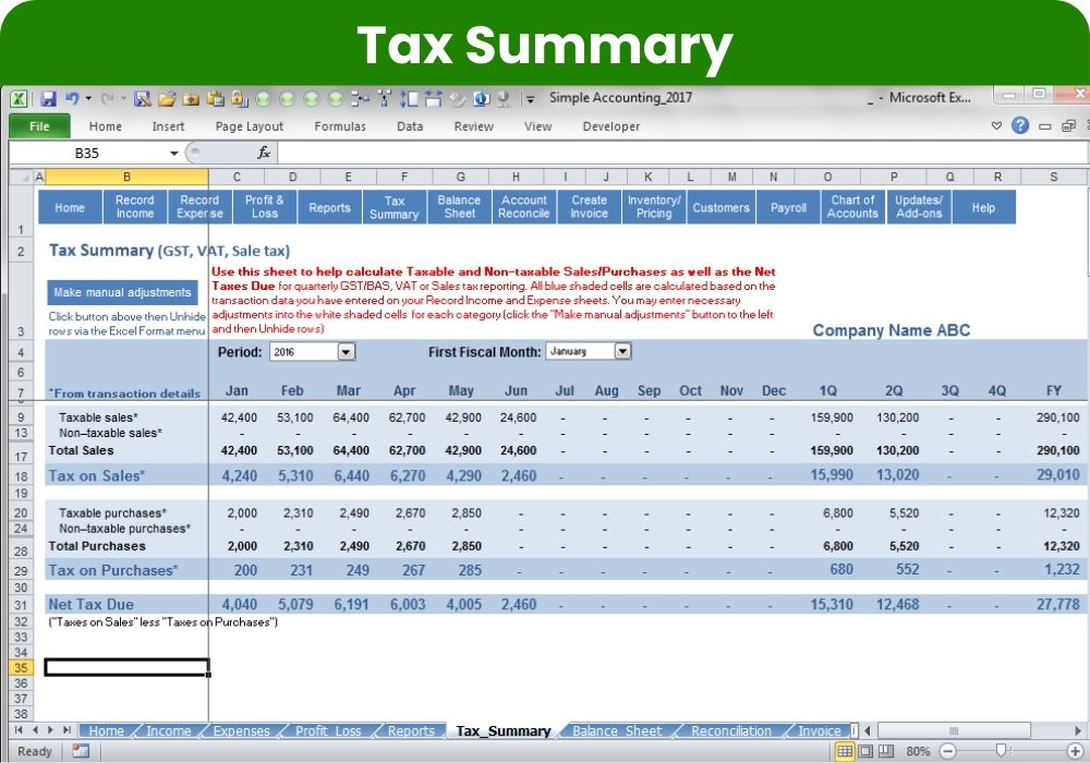 Simple Accounting Software – Standard Small Business with Bookkeeping and Payroll