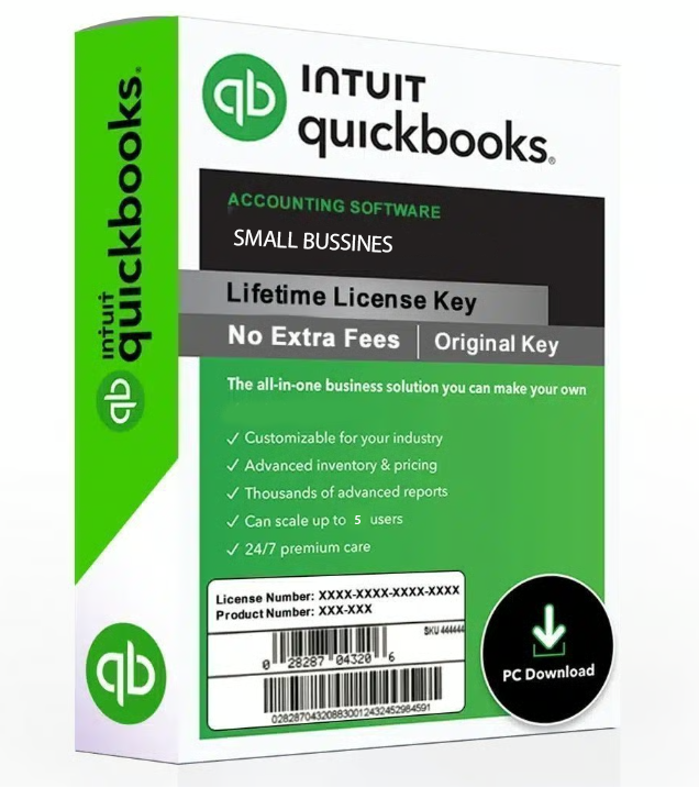 QuickBooks Desktop Pro Plus 2024 Lifetime License Subscription