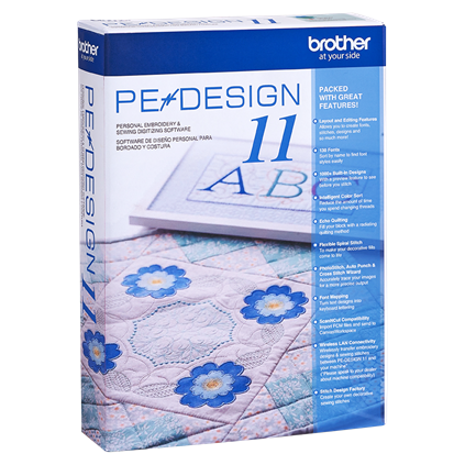Brother Pe design 11 Lifetime License + 140k Embroidery Designs