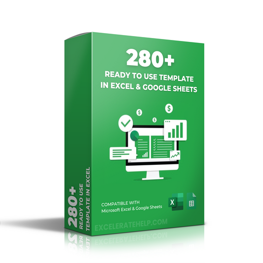 Access to 280+ Ready to Use Excel Templates | Family License