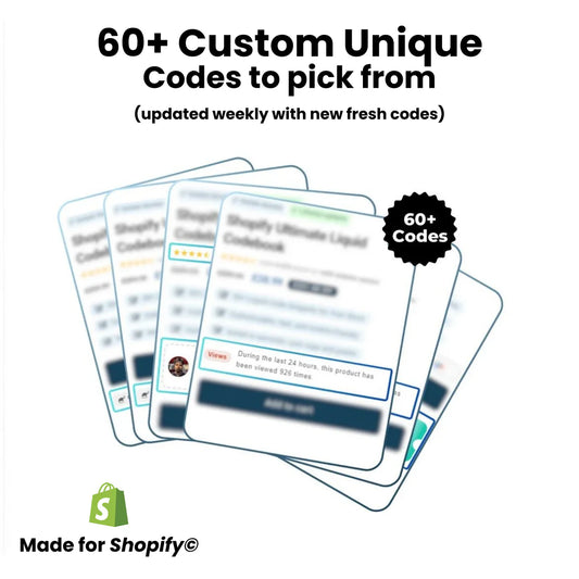 Shopify Ultimate Liquid Codebook