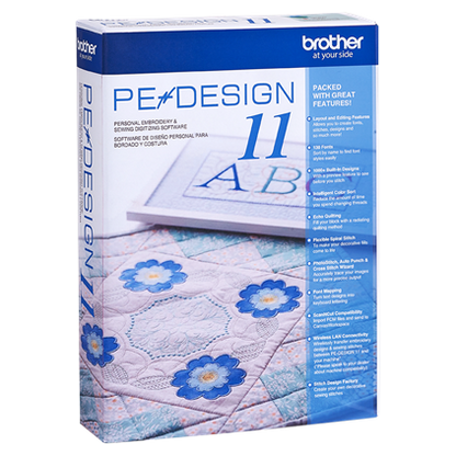 Brother Pe design 11 Lifetime License + 140k Embroidery Designs