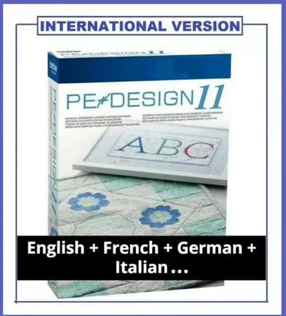 Brother Pe design 11 Lifetime License + 140k Embroidery Designs